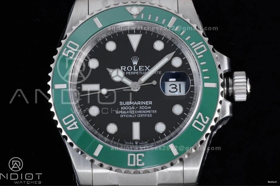 Version Youth 41mm A2824 Ceramic 904L Steel The Green Submariner Starbucks VSF 126610LV 0203
